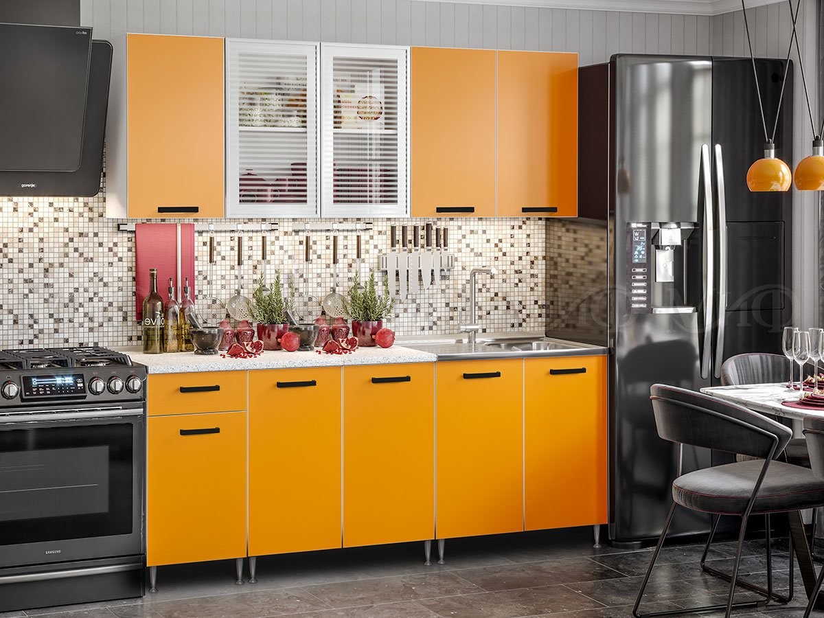 Кухонный Гарнитур  Риана-1 Манго 1600/1700/1800/2000 мм