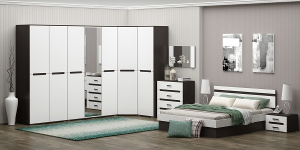 Шкаф 3-х Створчатый Каролина-9 МДФ(1,5х2,22х,052)/Разные Цвета